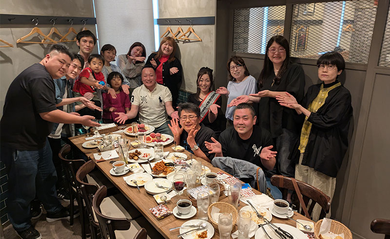 懇親会